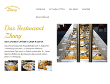 Tablet Screenshot of china-restaurant-zhang.de